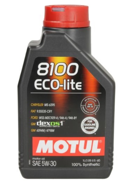 Olej, 8100 ECO-LITE 5W30 108212 MOTUL
